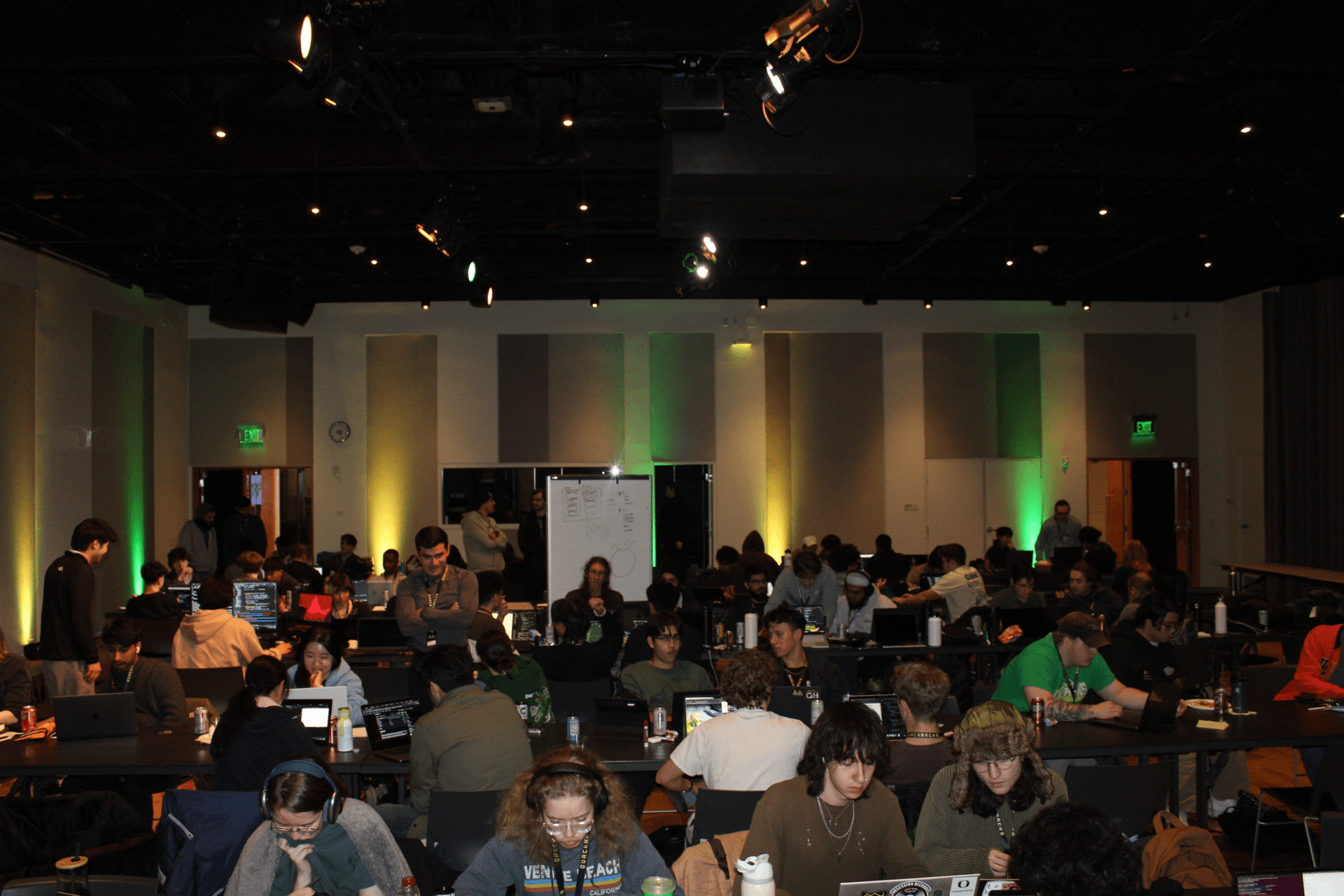 hackathon participants