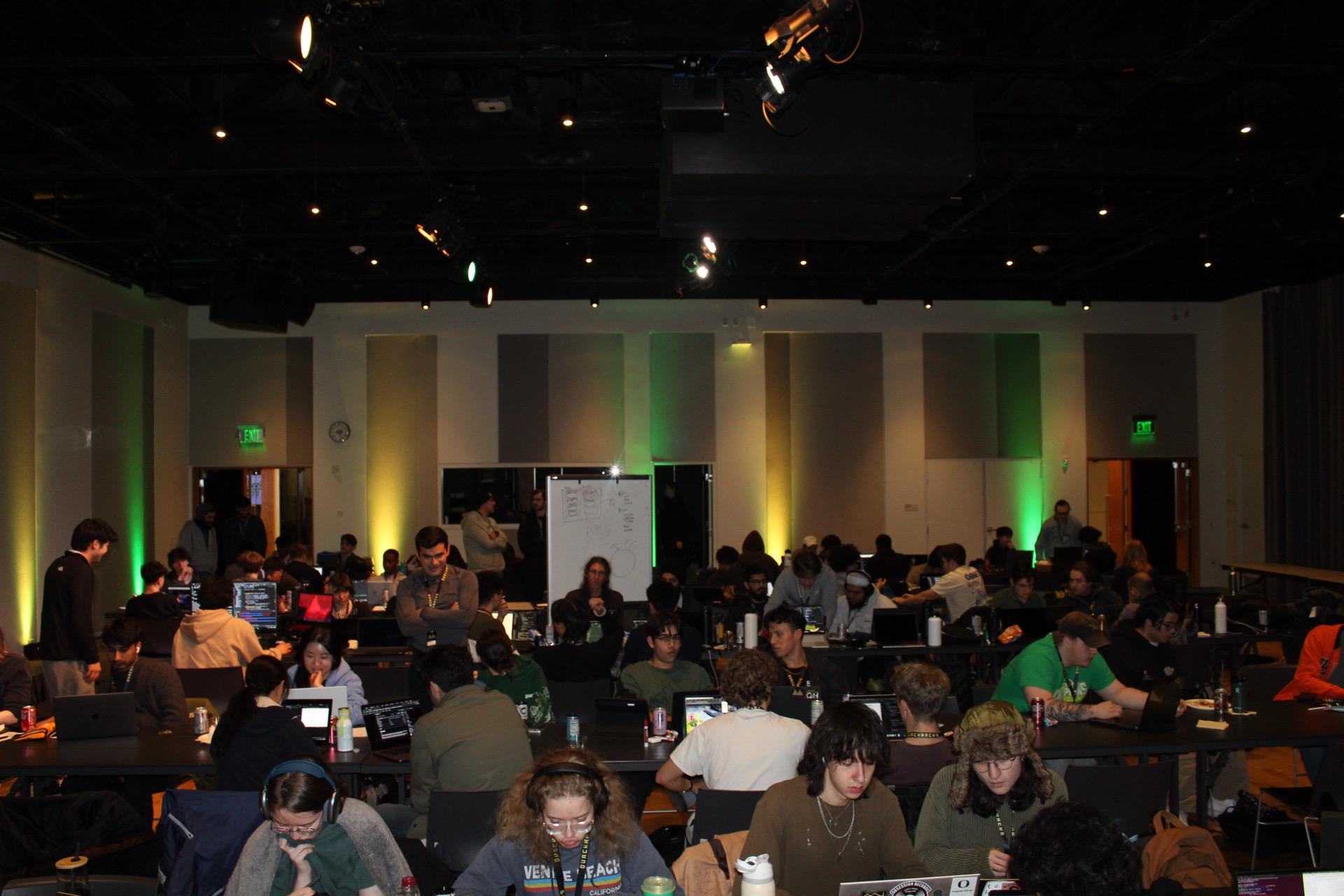 hackathon participants